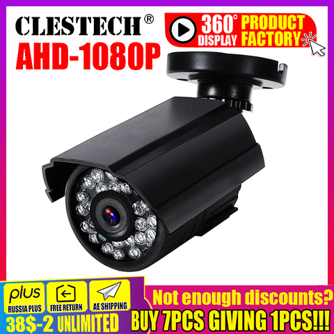 Sony IMX-323 AHD MINI CCTV Camera 720P/960P/1080P All Full 2MP digital IR Infrared Night Vision Outdoor waterproof ip66 bracket ► Photo 1/6