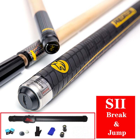 3142 Brand S2 2 in 1 Pool Punch Jump Cue Break Cue 13mm Tip Billiard Stick Jump Cues Sport Handle Chalk ,Case,Tips Gifts ► Photo 1/6