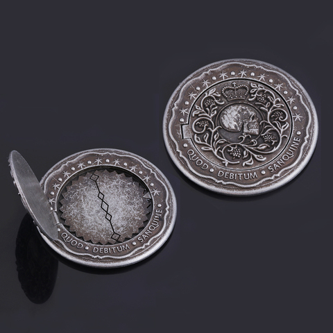 Big Size John Wick Blood Oath Marker Coin Keychain Luxury Metal Prop Accessories Collection Gift ► Photo 1/6