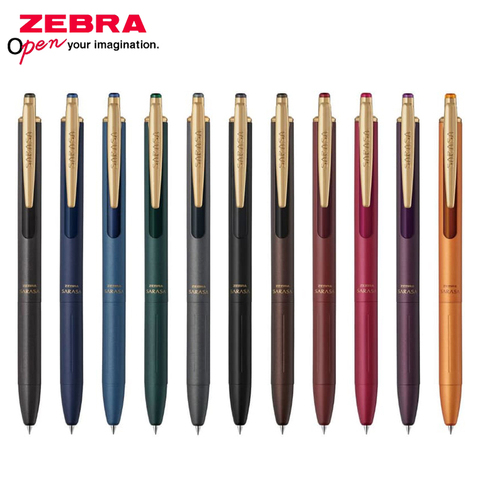 Japan ZEBRA Limited Sarasa Grand Retro Metal Pole Gel Pen JJ15 Upgraded Version JJ56 Frosted Metal Pole Press Pen ► Photo 1/6