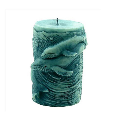 Silicone DIY Dolphin Candle Mold Handmade Candle Crafts Cake Decorating 3D Mold ► Photo 1/6