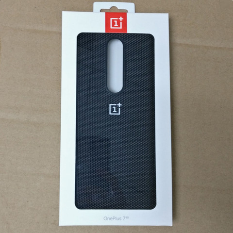 100% Original Official OnePlus 7 Pro Case Cover Bumper Nylon Matte protective Slim Back Case ► Photo 1/6