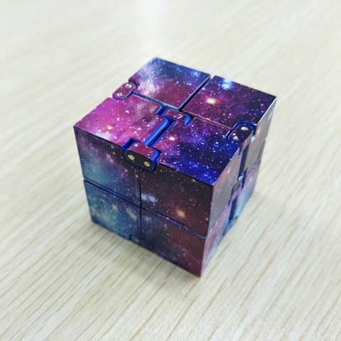 Fidget Toy Autism Anti Stress Relief Creative Infinite Cube Magic Cube Office Flip Cubic Puzzle Stop Stress Reliever Autism Toys ► Photo 1/6