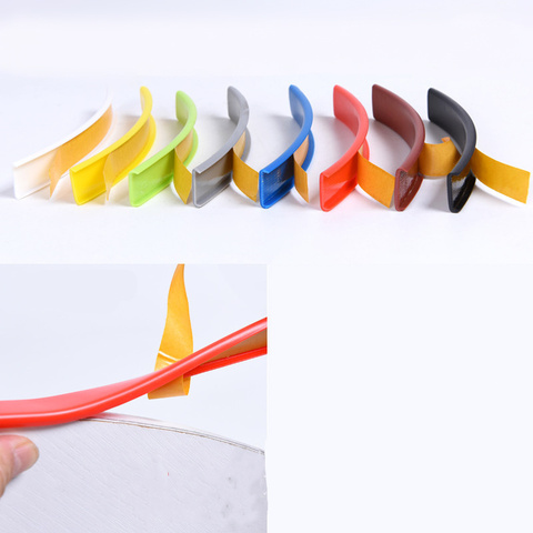 2 Meter Self Adhesive Edge Banding for Wood Furniture Wardrobe Wine Cabinets Desk Etc Edge Guard Strip Decoration PVC Edge Tape ► Photo 1/6