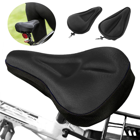 Bike Bicycle MTB Cycle Seat Saddle Soft Cushion Extra Comfort 3D Gel Pad Cover