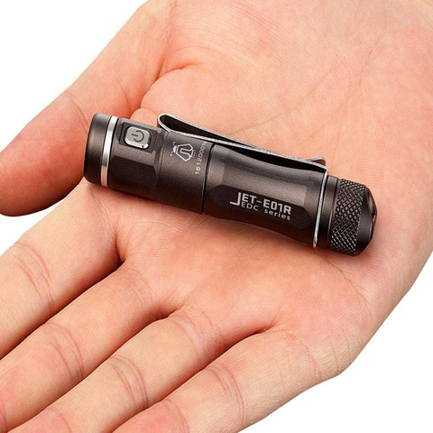 JETBEAM E01R 138 Lumen 3 Modes Mini Keychain Flashlight ► Photo 1/6