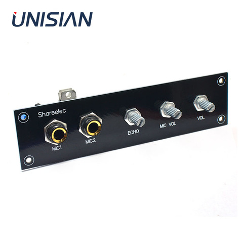 UNISIAN Panel of PT2399 karaoke amplifier baord Line extended potentiometer Fixed chassis panel only for our store's karaoke ► Photo 1/4