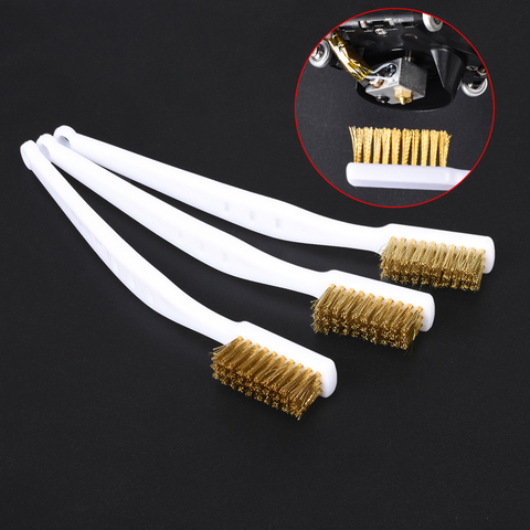 3D Printer Cleaner Tool Copper Wire Toothbrush Copper Brush Handle For Nozzle Heater Block Hotend Cleaning Hot Bed Parts ► Photo 1/6