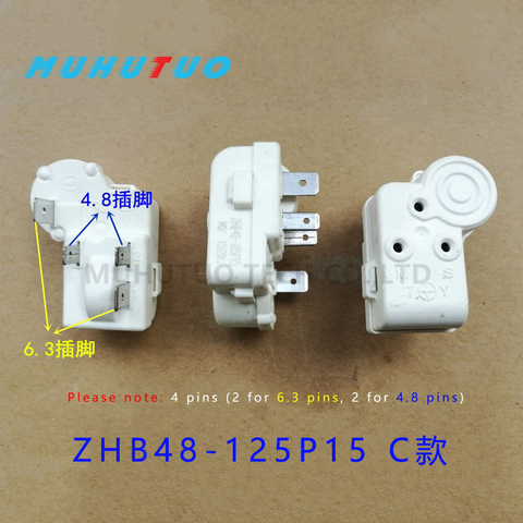 Refrigerator refrigerator compressor PTC starter relay overload thermal protector ZHB35-120P15 Universal ZHB48-125P15 ► Photo 1/2