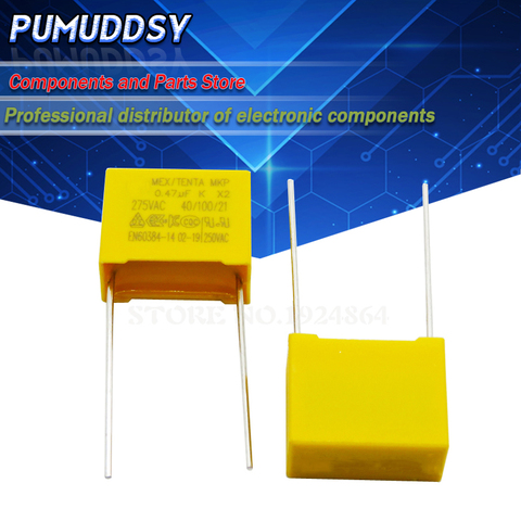 10PCS 275VAC Pitch 15mm X2 Polypropylene film capacitor 0.1UF 0.15UF 0.22UF 0.33UF 0.47UF 104K 154K 224K 334K 474K ► Photo 1/3