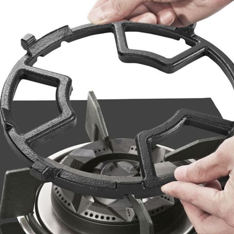 Cast Iron Wok Pan Support Rack Stand for Burner Gas Stove Hobs Cooker Home Kitch 667A ► Photo 1/6