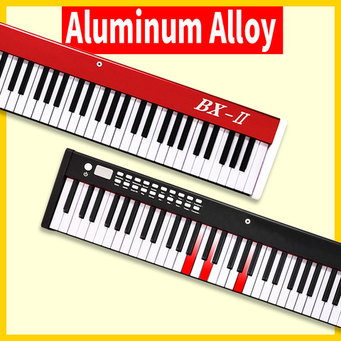 high quality 88 key promotional usb MIDI digital electronic Controller keyboard piano musical instrument synthesizer ► Photo 1/6