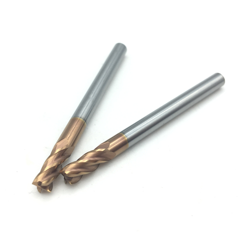 4mm 4 Flutes HRC55 Carbide end mill Milling Cutter Alloy Coating Tungsten Steel endmills cutting tool CNC maching Endmill ► Photo 1/5