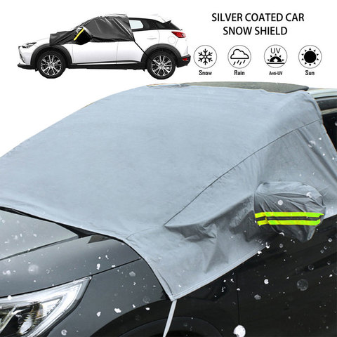 Universal Car Windshield Snow Cover Outdoor Sunshade Anti Ice Frost Winter  Auto Protector Accessories Car Exterior Cover