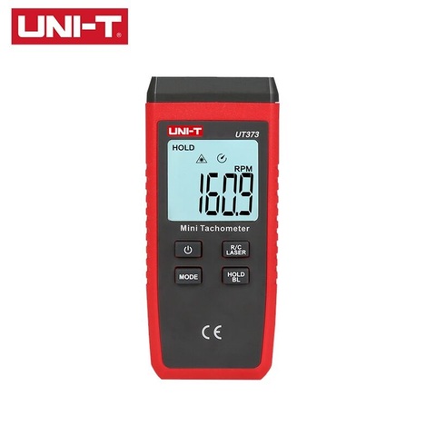 UNI-T UT373 Mini Digital Laser Non-Contact Tachometer Measuring Range 10-99999RPM Tachometer Odometer Overload Indication ► Photo 1/6