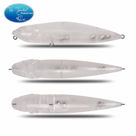 unpainted DIY floating pencil fishing lure ABS Plastic Bait Billet-24 Kinds CF Lure Floating  Jerk Bait Bass for pike mullet ► Photo 1/6