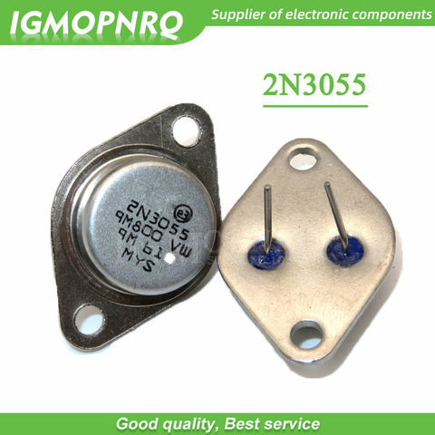 5pcs/lot 2N3055 15A 60V TO-3 NPN AF Amp Audio  Transistor made in  New Original Free Shipping ► Photo 1/1