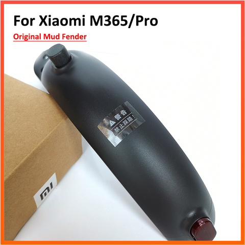 Original Mud Fender with Tail Light Kit For Xiaomi Mijia M365 Pro Electric Scooter Replacement Repair Spare Parts ► Photo 1/6