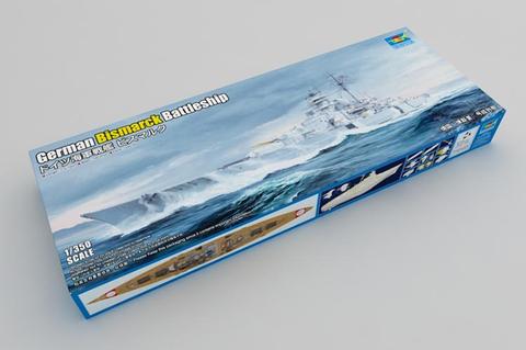 Trumpeter 05358 1/350 scale German Bismarck Battleship model kit 2022 new ► Photo 1/6