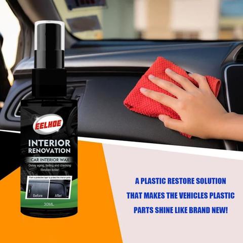 30ml Plastic Refurbishment Agent For Automotive Plastic Parts Refurbishment  Paint Paste Maintenance Paint Care Wax Agent Cleaner - Price history &  Review, AliExpress Seller - Sakuragi Car Goods Store