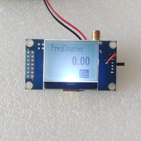 NEW RF UHF Signal Frequency Counter Cymometer Tester 1-500Mhz SMA LCD ► Photo 1/6