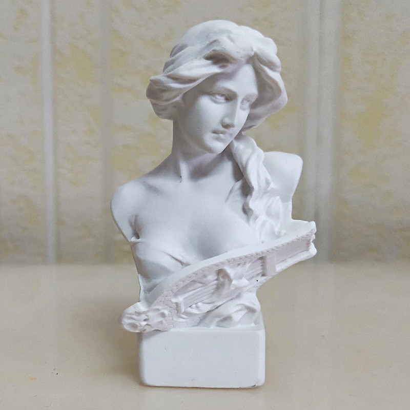 David Venus Athena Sona Goddess Bust Art Sculpture Resin Crafts Decorations For 