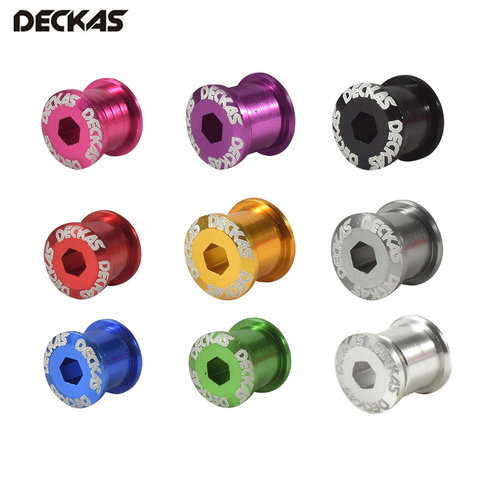 DECKAS Bicycle Chainwheel Bolts 7075 T6 Aluminum Alloy CNC MTB Road Bike Chainring Screws for Crankset Bicycle Parts ► Photo 1/6