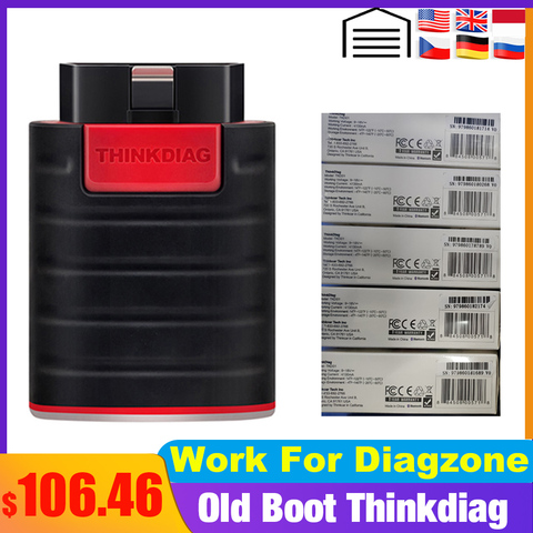 Old version Thinkdiag full system OBD2 Scanner Diagnostic Tool OBDII Code Reader 15 reset services PK AP200 easydiag golo ► Photo 1/6