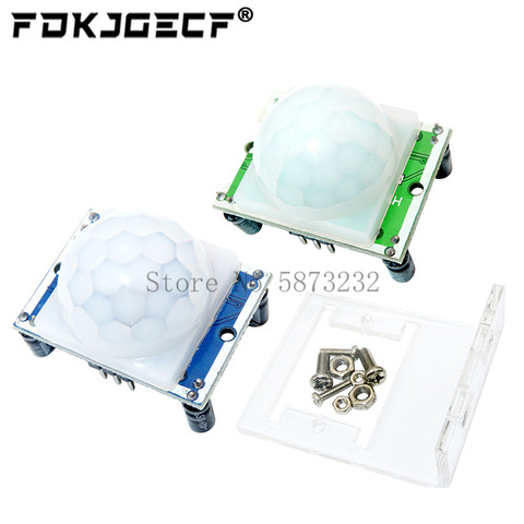 HC-SR501 Adjust IR Pyroelectric Infrared PIR module Motion Sensor Detector Module for arduino for raspberry pi kits + Bracket ► Photo 1/5
