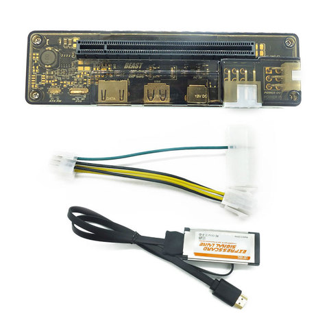 PCI-E EXP GDC External Laptop Video Card Dock Graphics Card Laptop Docking Station（Expresscard interface） ► Photo 1/6