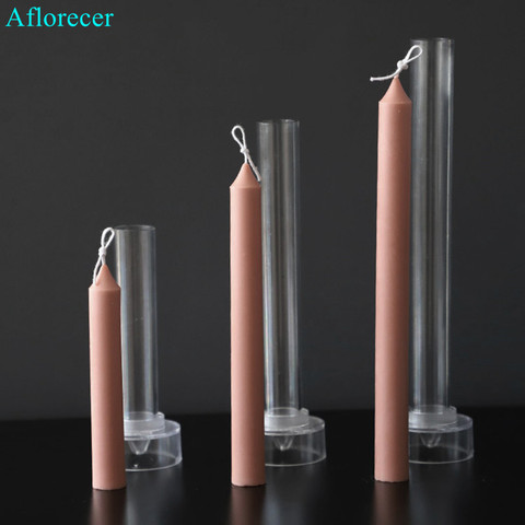 Candle Mold For Candle Making Long Rod Acrylic Candle Mould Hard Plastic Thin Rod Mould Candle Mold Crafts Making ► Photo 1/2