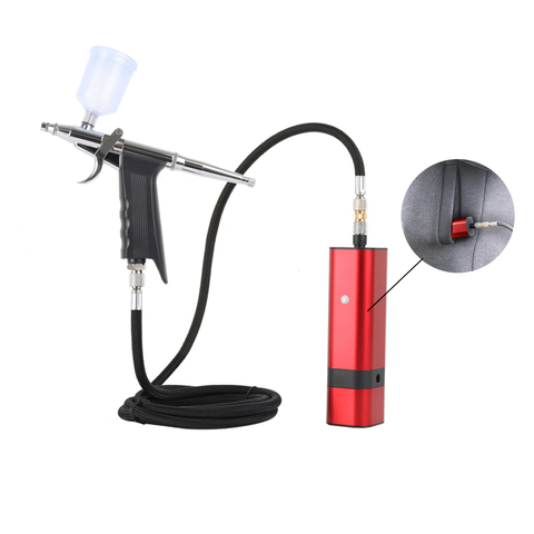 Original Manufacture Portable Air Brush Mini Airbrush Compressor for Multi Purpose Tan Master Food Coloring Cookies Cake ► Photo 1/6