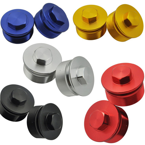 41MM CNC Universal Color Motorcycle Front fork shock absorber screw For Honda CBR650 CTX700 CMX300 CMX500 NC750X CB500F CB400F ► Photo 1/6