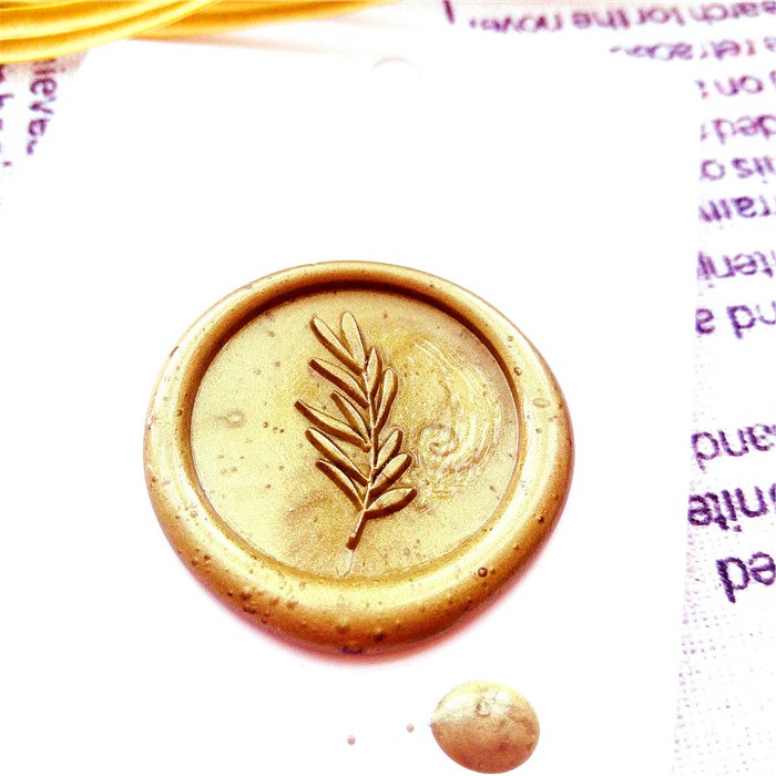 Custom Wax Seal Stamp With Your Own Logo Design Diferent Stamp