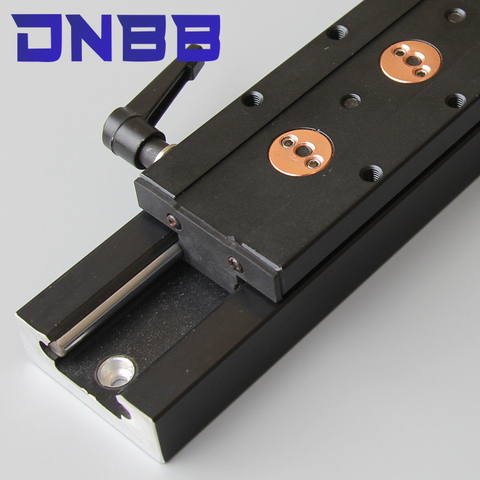 Black built-in dual-axis linear guide 90mm SGR35 slide rail SGB35 block optical axis photography track woodworking machinery ► Photo 1/4