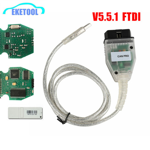 New V5.5.1 VCP OBD2 Diagnostic For VAG CAN PRO FT245RL FTDI Multi-Language Works For AUDI/VW CAN BUS K Line UDS CAN PRO ► Photo 1/6