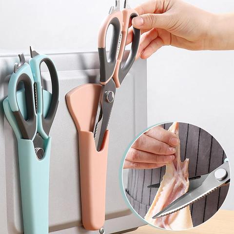 Kitchen Scissors Multifunctional Poultry Bottle Opener Bone Cutter Shear Scissors Peel Poultry Shear With Magnetic Storage Bag ► Photo 1/6