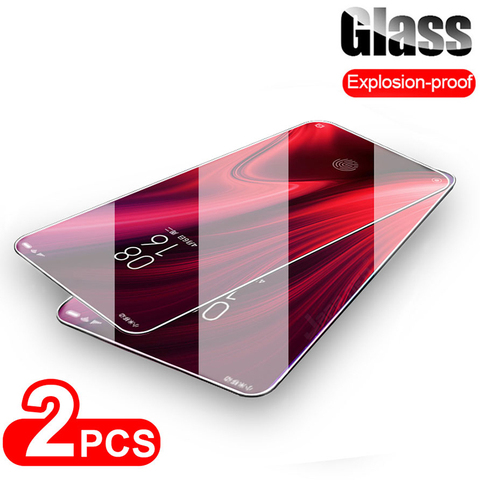 1/2 Pcs! Screen Protectors for Xiaomi Redmi Note 8 Pro 9 8T 9S 7 Tempered Glass for Redmi 9 9C 8 Pro 7 6 5A 5 Plus 4A 4X 4 3X 3S ► Photo 1/6