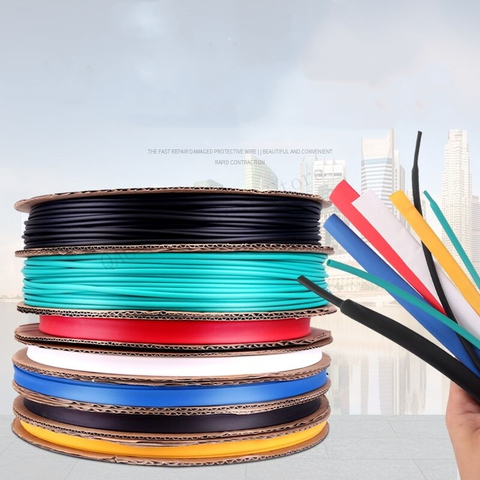 0.8MM Heat shrinkable tube heat shrink tubing Insulation casing 200m ► Photo 1/6