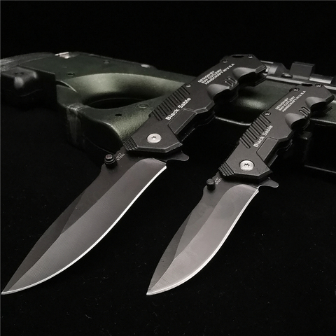 Small/large 58HRC Folding Knife Pocket Knife Tactical Self-protection Survival Portable Camping Stainless Steel Hunting Knife ► Photo 1/6