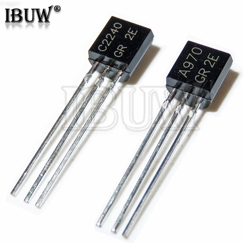 50PCS 2SA970 2SC2240 TO-92 NPN BJT Bipolar Transistors TO92 ► Photo 1/1