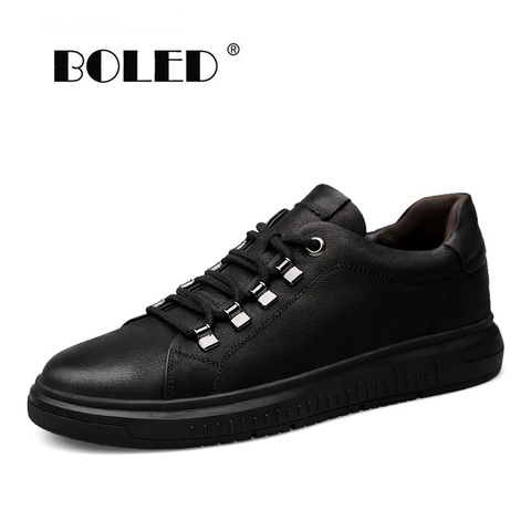 Fashion men shoes handmade made casual shoes sneakers genuine leather shoes men lace up flats mocasines hombre Dropshipping ► Photo 1/6