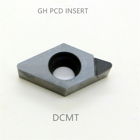 Diamond PCD lathe cutter CBN cnc indexable insert DCMT070204 DCMW070202 DCGT11T302 turning tool 1pc ► Photo 1/6