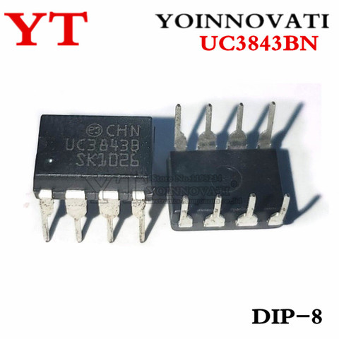 10PCS/Lot UC3843B UC3843BN UC3843BN UC3843 3843 DIP8 DIP ► Photo 1/2