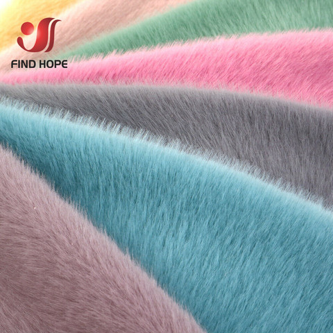 A4 90*155cm Artificial Faux Fur Rabbit Hair Fabric Roll For Earring Floor Mat Handmade DIY Materials ► Photo 1/6