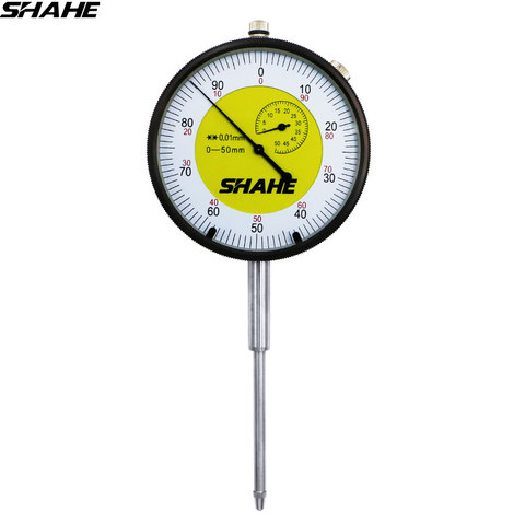 shahe  0-5/0-10/0-20/0-30/0-50 mm 0.01 mm High Quality dial indicator Metric Dial  indicator gauge 0.01mm ► Photo 1/6