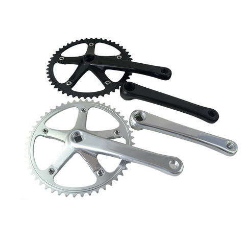 Fixed Gear crankset  49T Integrated crankset Chain Wheel tooth plate Single speed bike for crankset ► Photo 1/6
