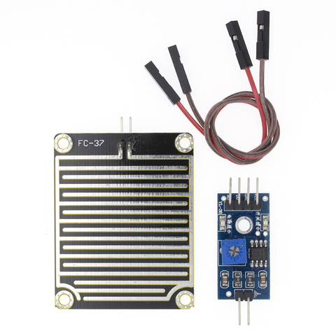 Snow/Raindrops Detection Sensor Module Rain Weather Module Humidity For Arduino ► Photo 1/6