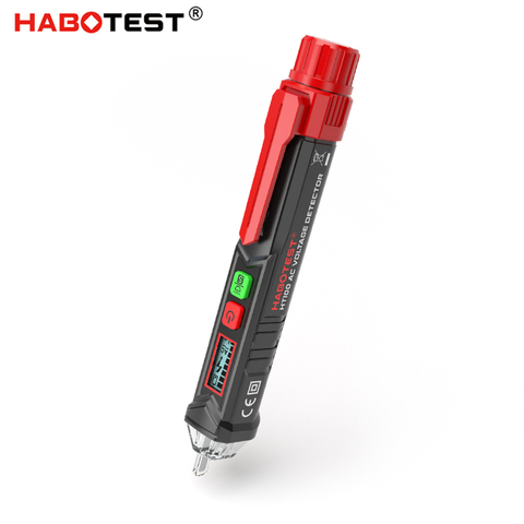 Non Contact AC Voltage Detector Pen High Low Sensitivity 50-60Hz AC 12-1000V  style Voltage Tester LCD Alarm Self-testing tester ► Photo 1/6