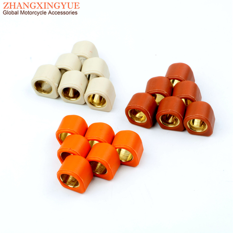 Racing Variator Slider Roller Weights 16x13mm 5.5g 6g 7g for Baotian BT50QT Pegasus Sky 50 GY6 50cc 139QMB Scooter ► Photo 1/6